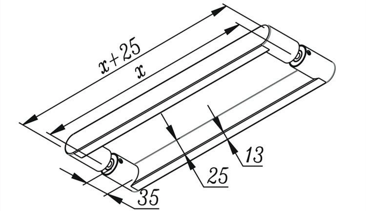 Black Stainless Steel Door Handle