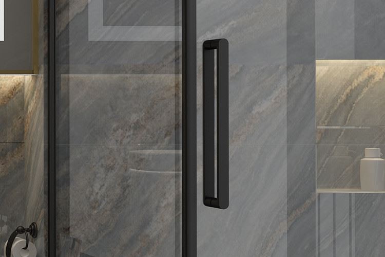 Black Stainless Steel Door Handle