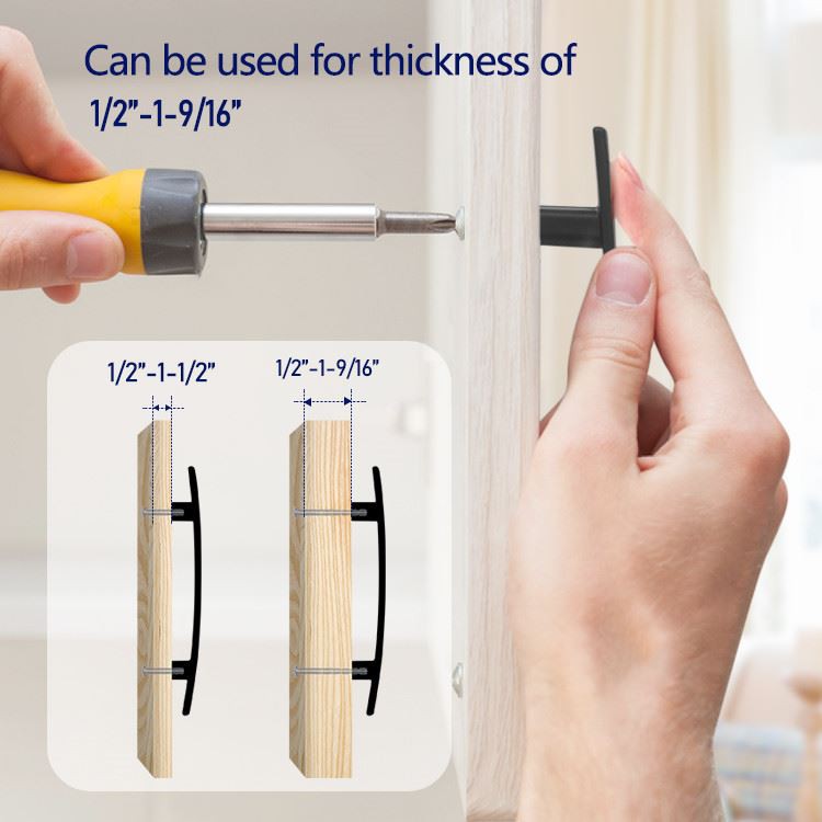T-bar Solid Metal Cabinet Door Handle